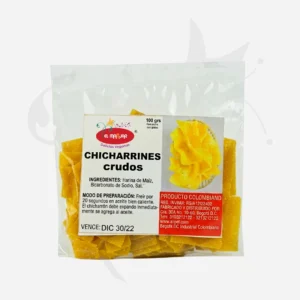 Chicharrines de Maiz Crudos